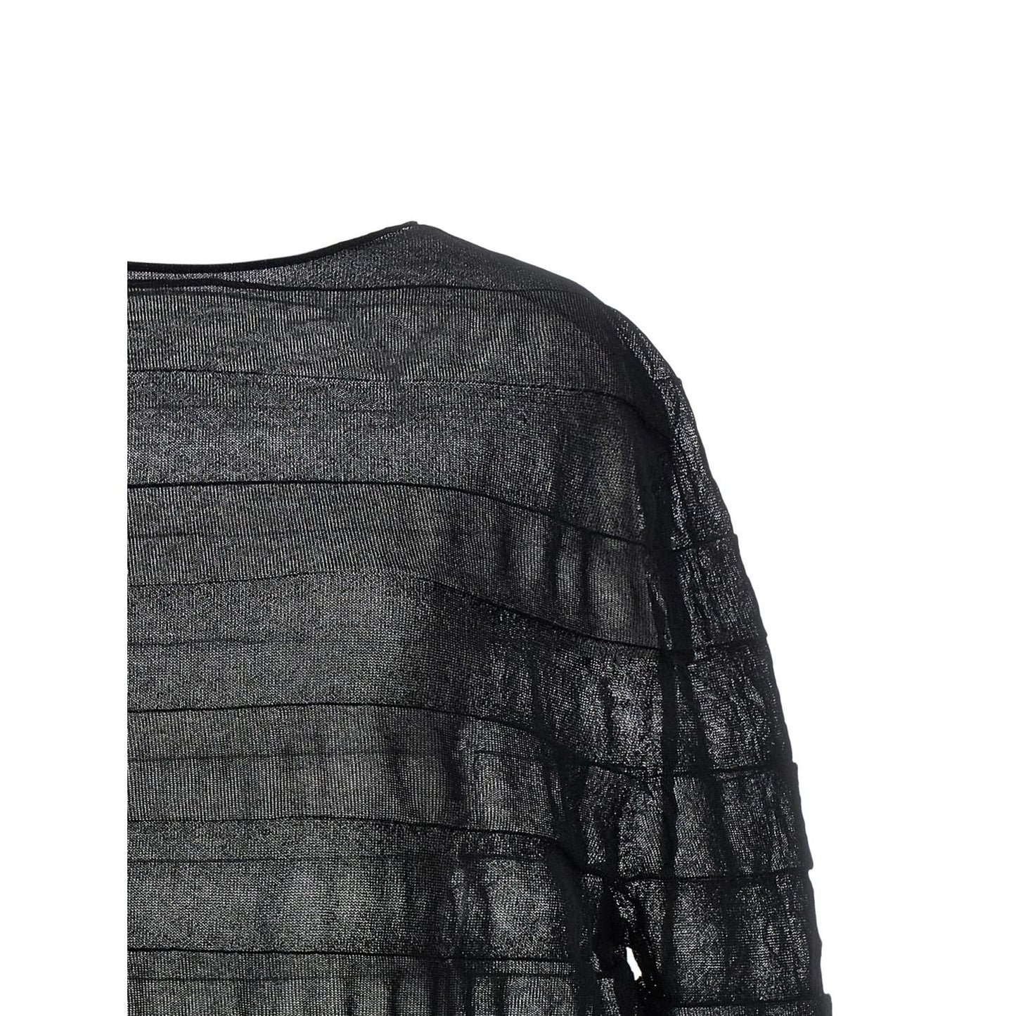 Issey Miyake Black Polyester Sweatshirt