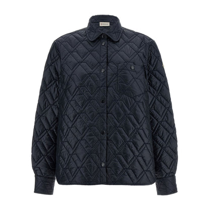 Moncler Blue Polyamide Shell Jacket
