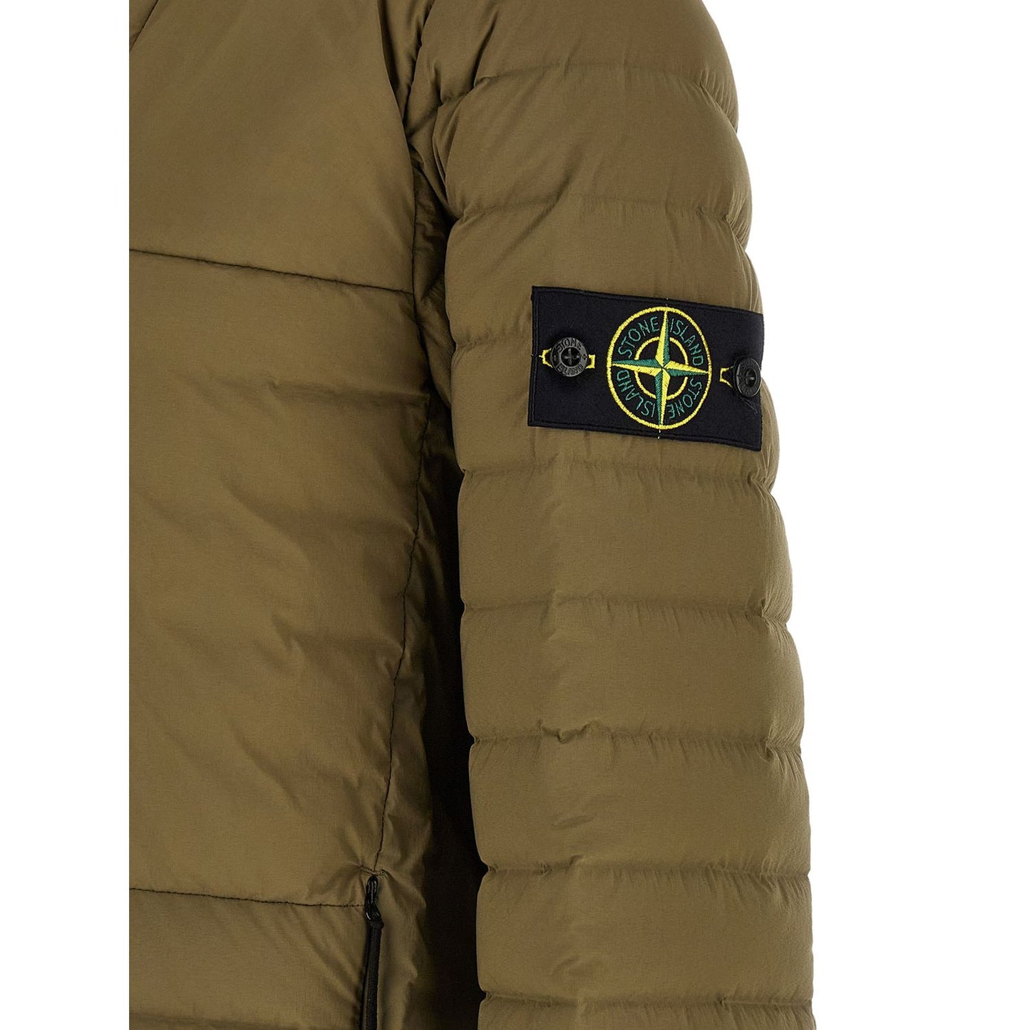 Stone Island Bicolor Polyamide Full-Length Jacket