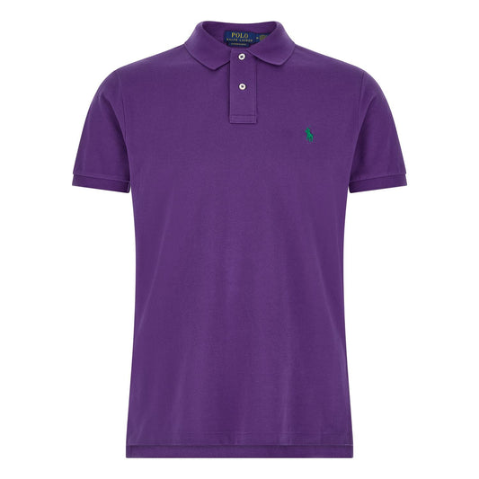 Polo Ralph Lauren Purple Cotton Polo Shirt