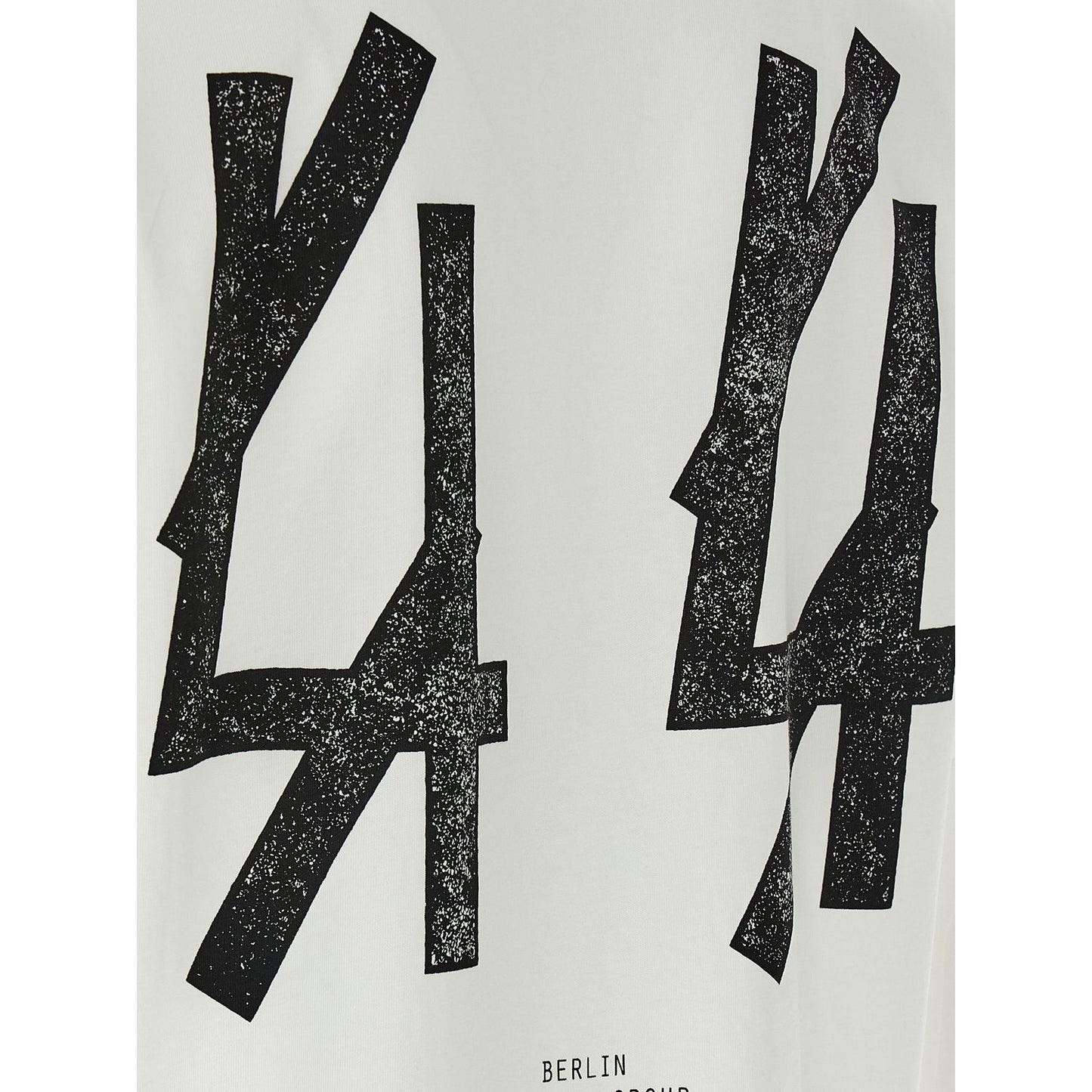 44 Label Group Bicolor Cotton T-Shirt