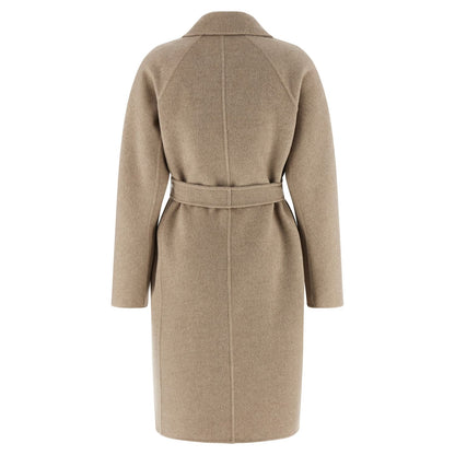 Max Mara Beige Cashmere Coat