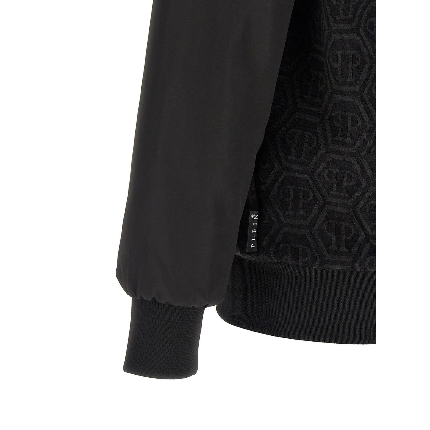 Philipp Plein Black Cotton Sweatshirt
