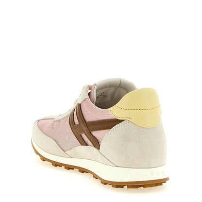 Hogan Multicolor Cotton Athletic Sneakers
