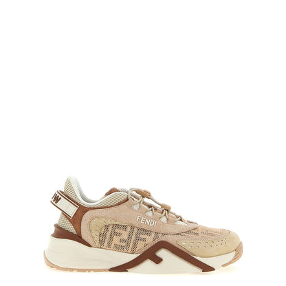 Fendi Multicolor Polyamide Athletic Sneakers