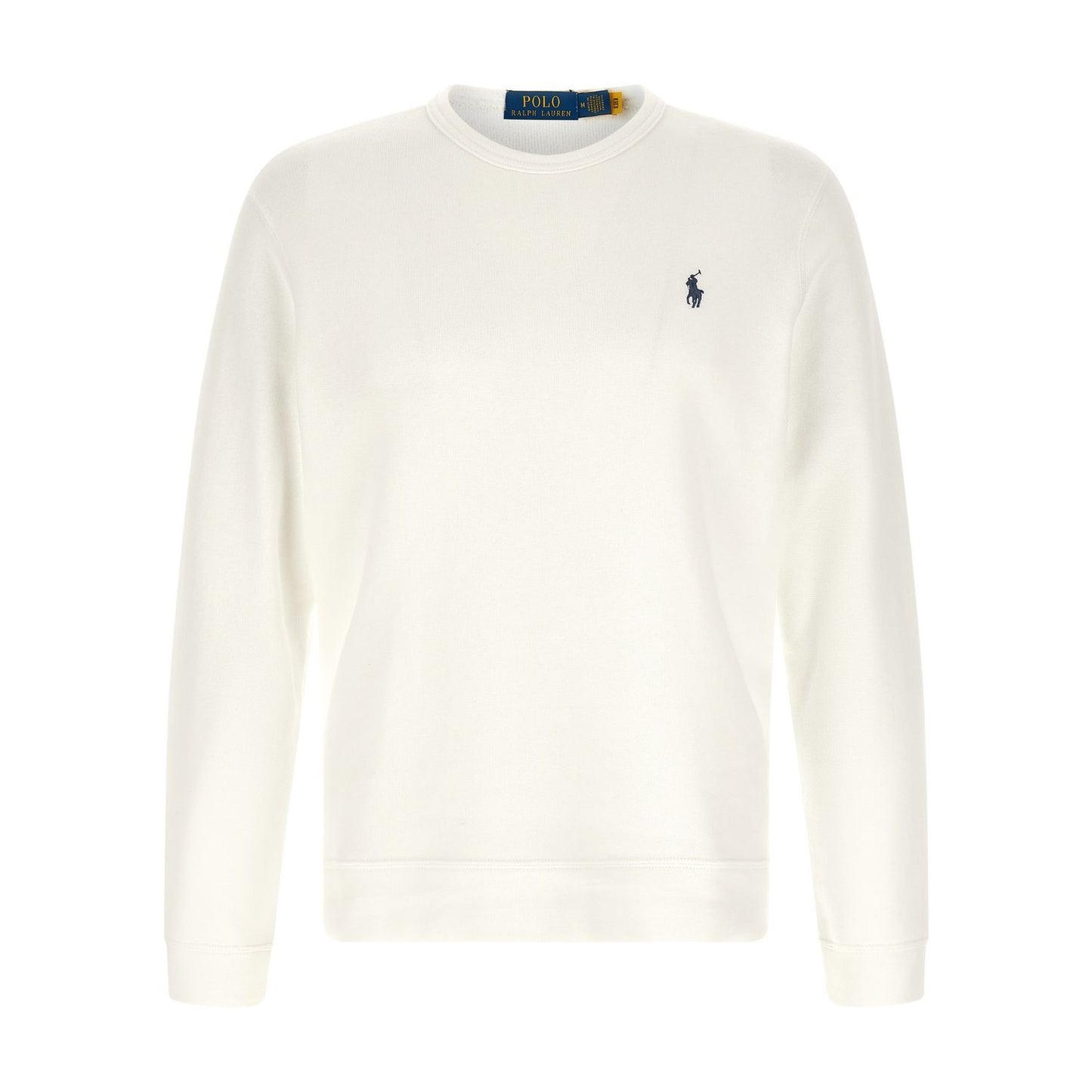 Polo Ralph Lauren White Cotton Sweatshirt