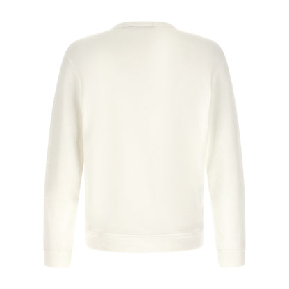 Polo Ralph Lauren White Cotton Sweatshirt