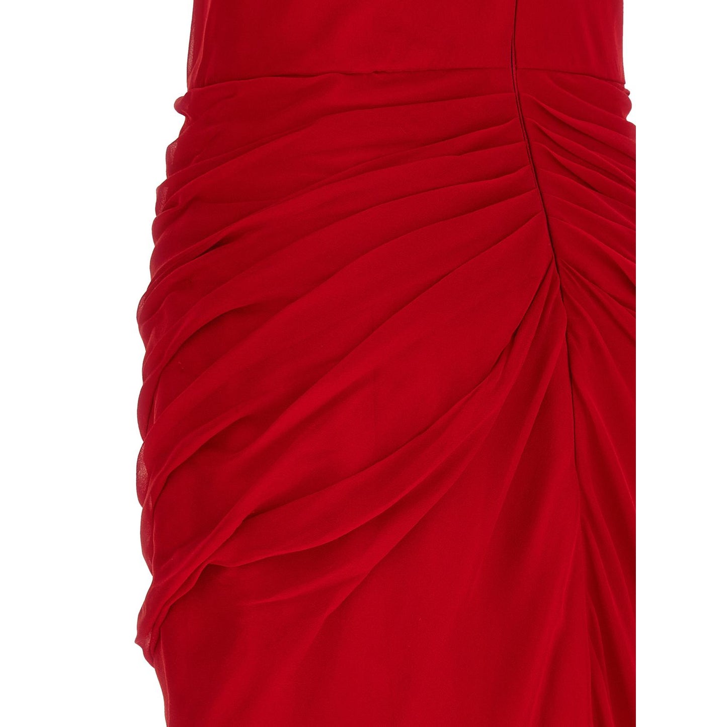 Carolina Herrera Multicolor Silk Midi Dress