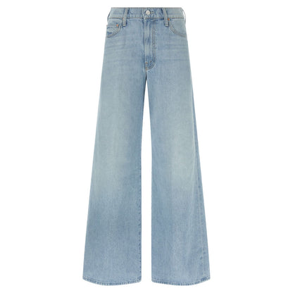 Mother Denim Blue Cotton Jeans Denim