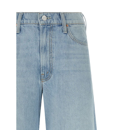 Mother Denim Blue Cotton Jeans Denim