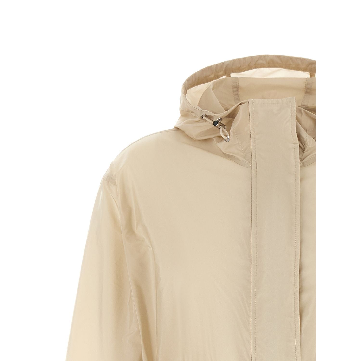 Moncler Beige Polyamide Shell Jacket