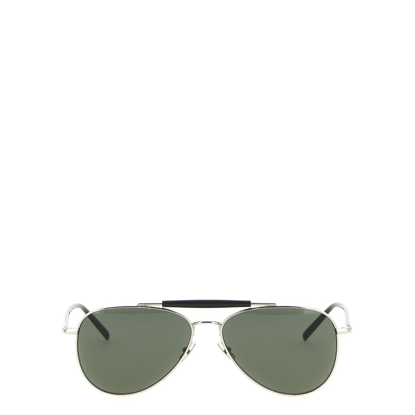 Saint Laurent Silver Acetate Sunglasses