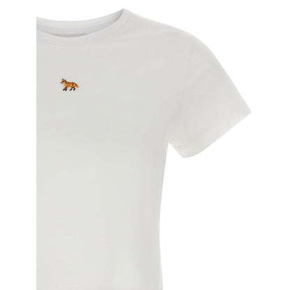 Maison Kitsuné White Cotton T-Shirt