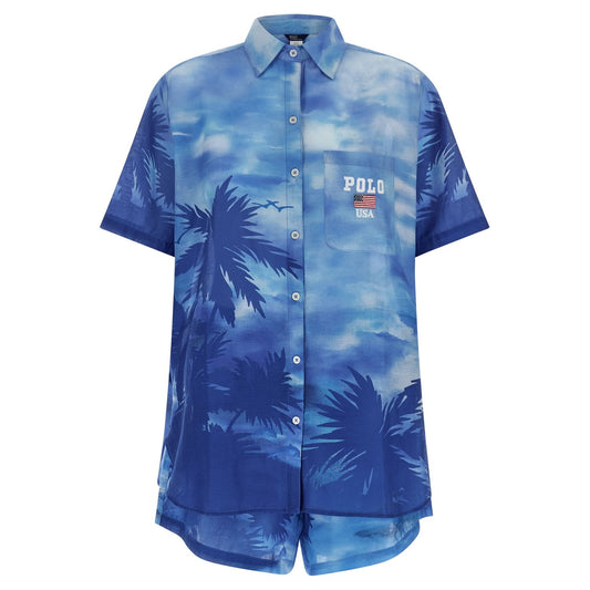 Polo Ralph Lauren Blue Cotton Shorts