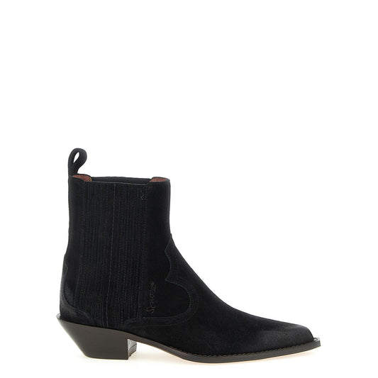 Sonora Black Calfskin Chelsea Boots