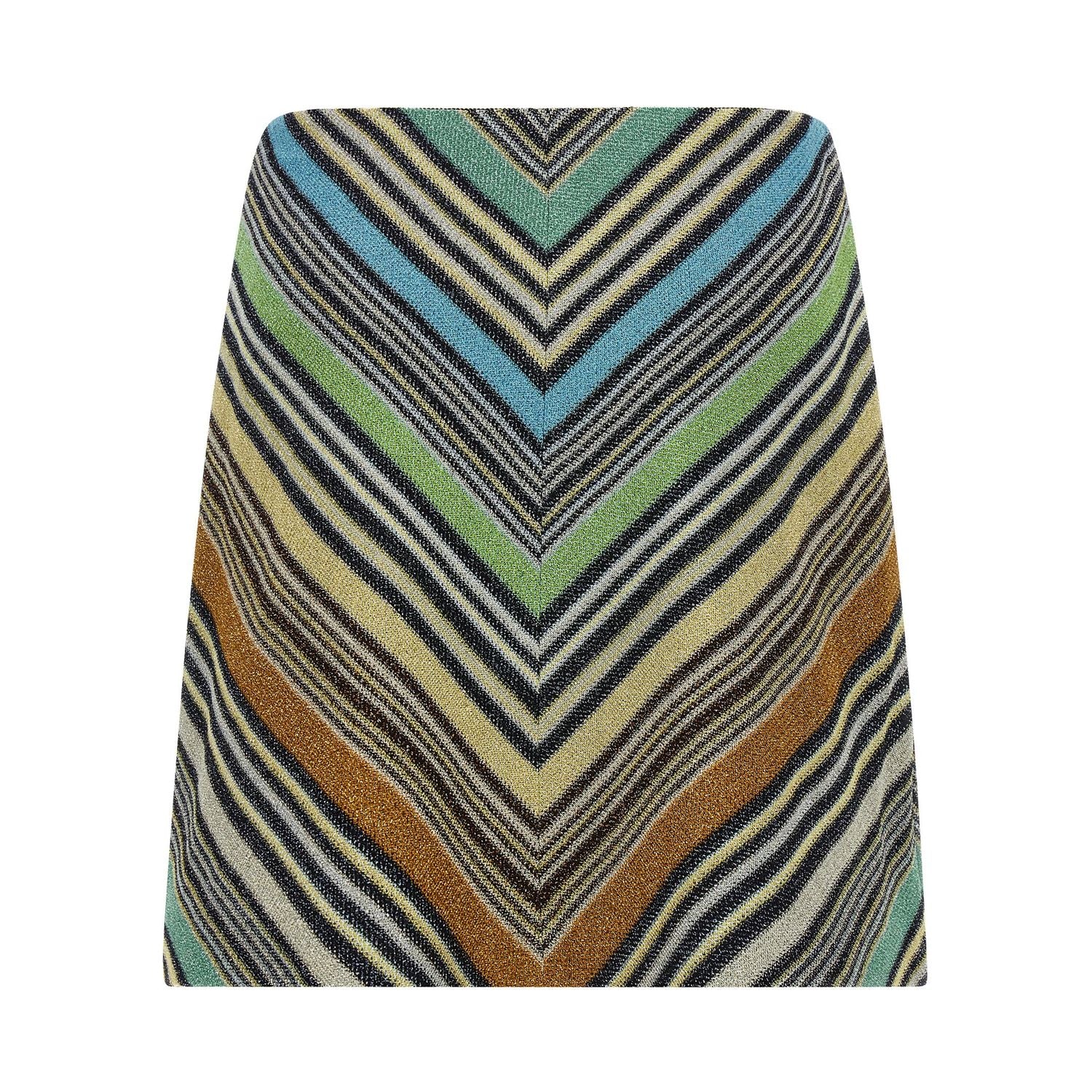 Missoni Multicolor Viscose Long Skirt