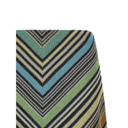 Missoni Multicolor Viscose Long Skirt