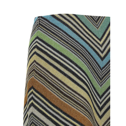 Missoni Multicolor Viscose Long Skirt
