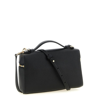 Tory Burch Black Cowhide Handbag