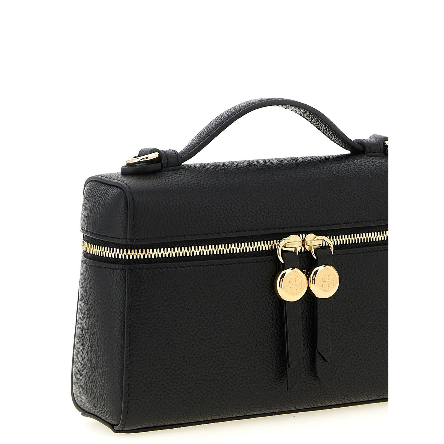 Tory Burch Black Cowhide Handbag
