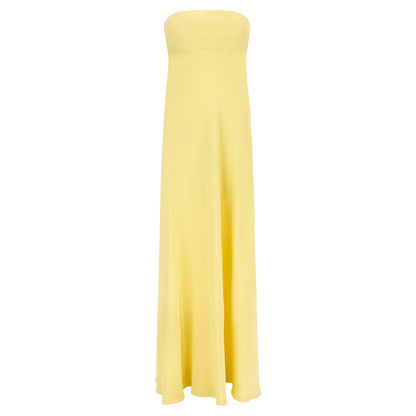 Giovanni Bedin Bicolor Silk Long Dress