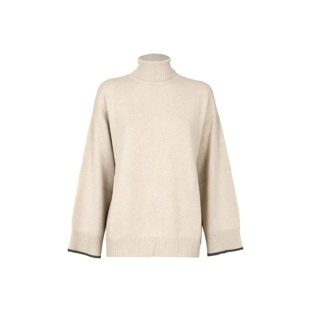 Brunello Cucinelli Beige Cashmere Sweater