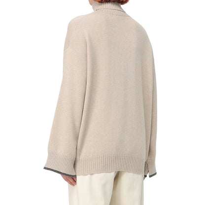Brunello Cucinelli Beige Cashmere Sweater