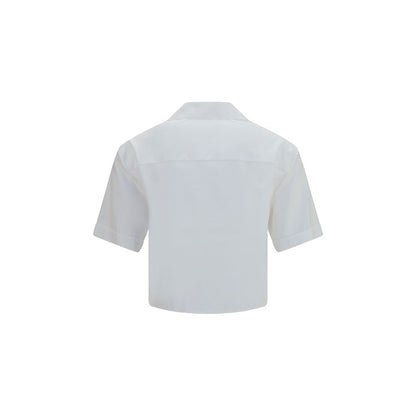 Versace White Cotton Dress Shirt