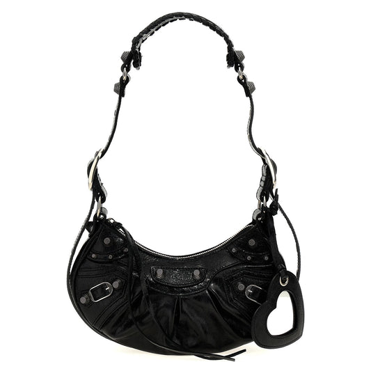 Balenciaga Black Lamb Leather Crossbody Bag