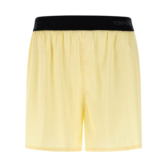Tom Ford Bicolor Silk Bermuda Shorts