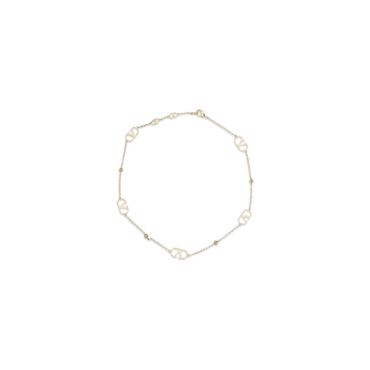 Valentino Garavani Gold Metal Necklace