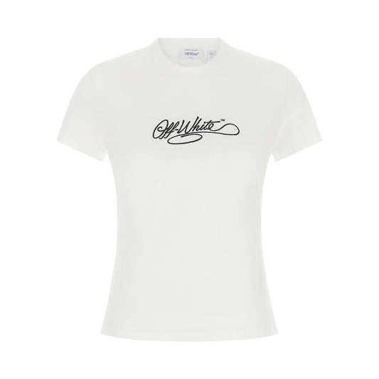Off-White White Cotton T-Shirt