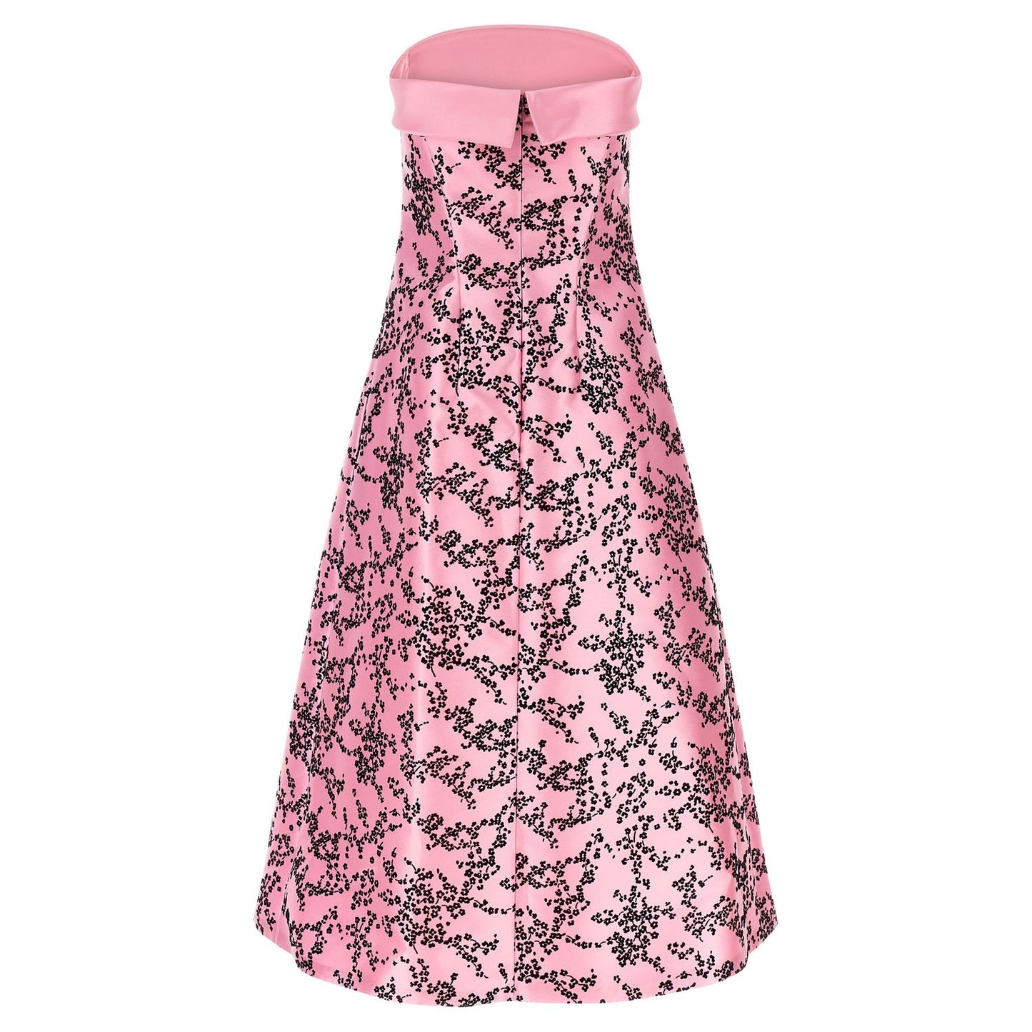 Alberta Ferretti Multicolor Polyester Midi Dress