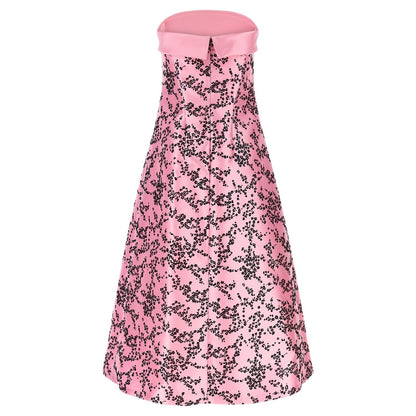 Alberta Ferretti Multicolor Polyester Midi Dress