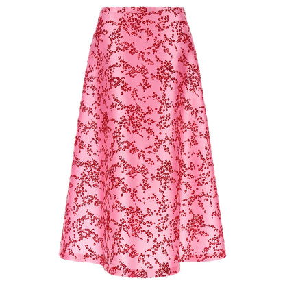 Alberta Ferretti Multicolor Polyester Mini Skirt