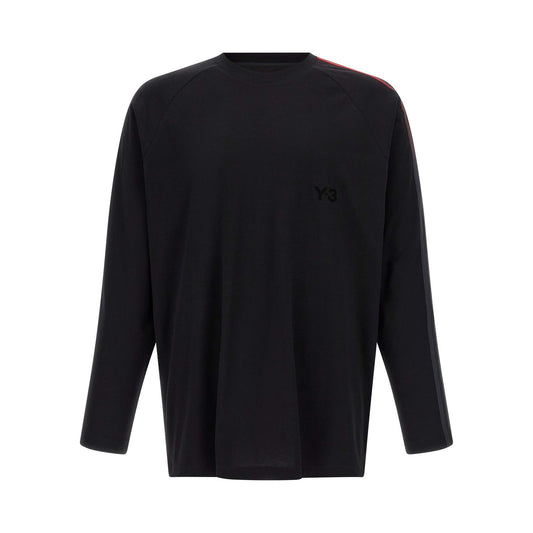 Y-3 Black Cotton T-Shirt