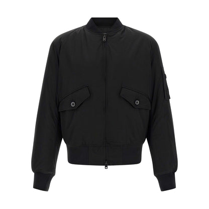 Y-3 Black Polyamide Bomber
