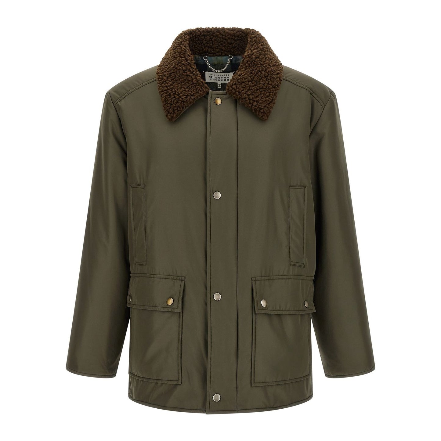 Maison Margiela Bicolor Polyester Parka