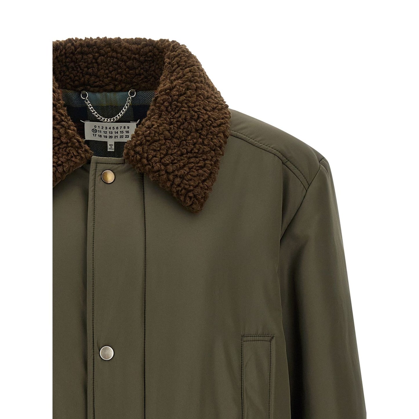 Maison Margiela Bicolor Polyester Parka