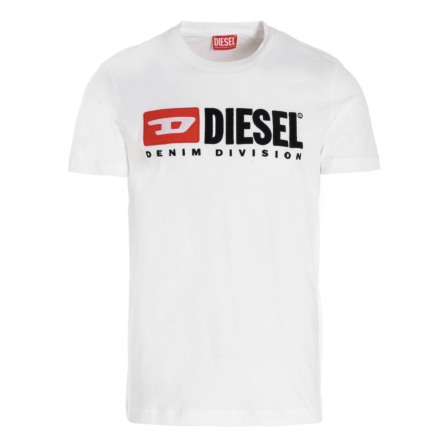 Diesel White Cotton T-Shirt