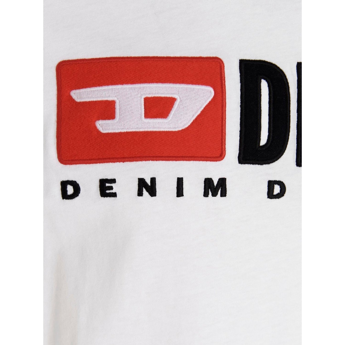 Diesel White Cotton T-Shirt