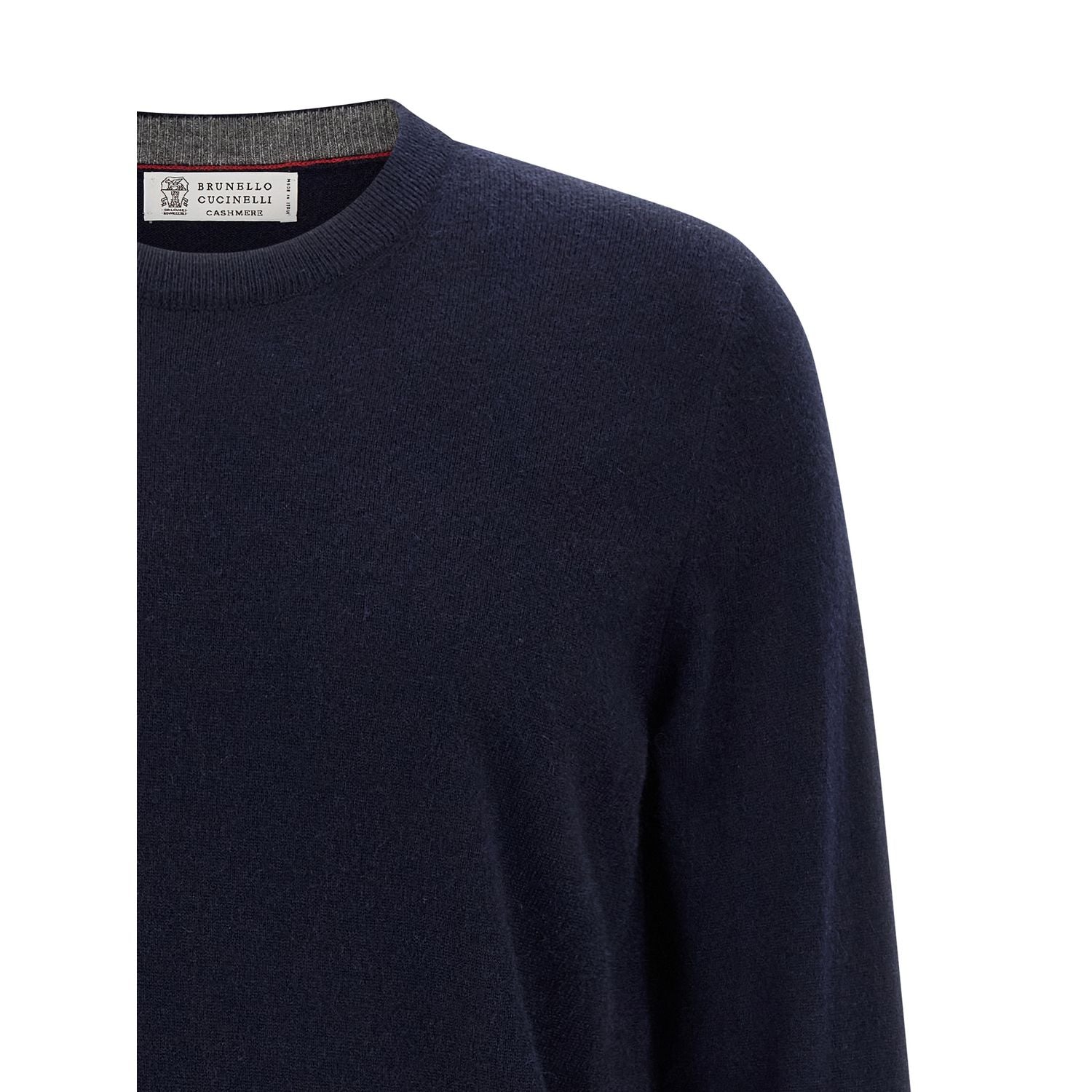 Brunello Cucinelli Blue Cashmere Cardigan