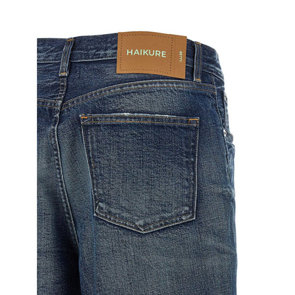 Haikure Blue Cotton Jeans Denim