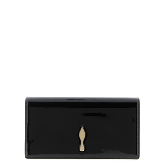 Christian Louboutin Black Calfskin Clutch Bag
