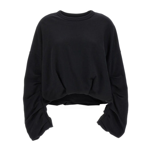 Dries Van Noten Black Cotton Sweatshirt