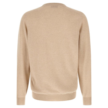 Brunello Cucinelli Beige Cashmere Cardigan