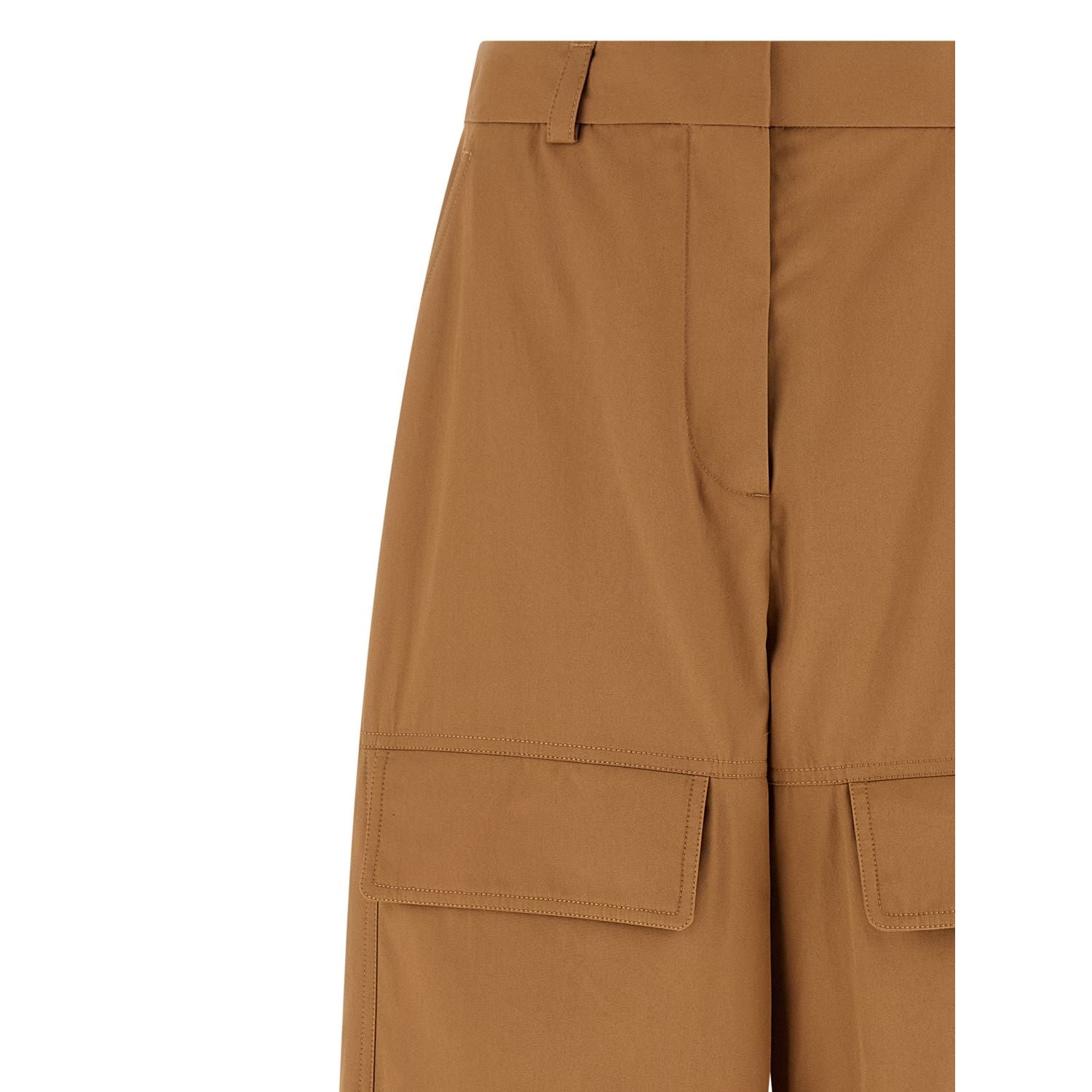Stella McCartney Beige Cotton Cargo Pants