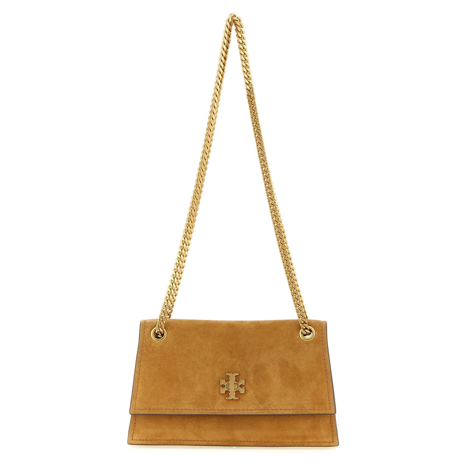 Tory Burch Brown Calfskin Shoulder Bag