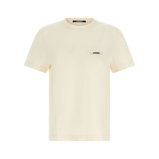 Jacquemus Beige Cotton T-Shirt