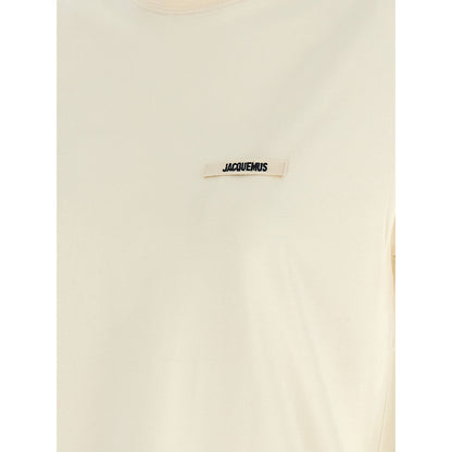 Jacquemus Beige Cotton T-Shirt